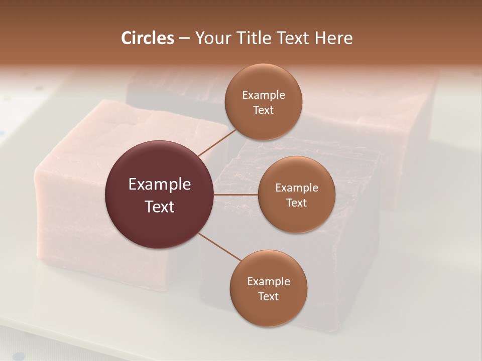Butter Chocolate Fudge Fudge PowerPoint Template
