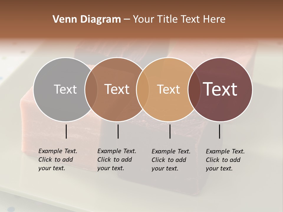 Butter Chocolate Fudge Fudge PowerPoint Template