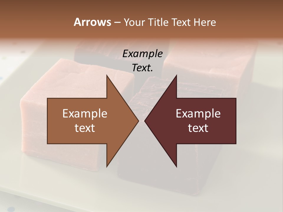 Butter Chocolate Fudge Fudge PowerPoint Template