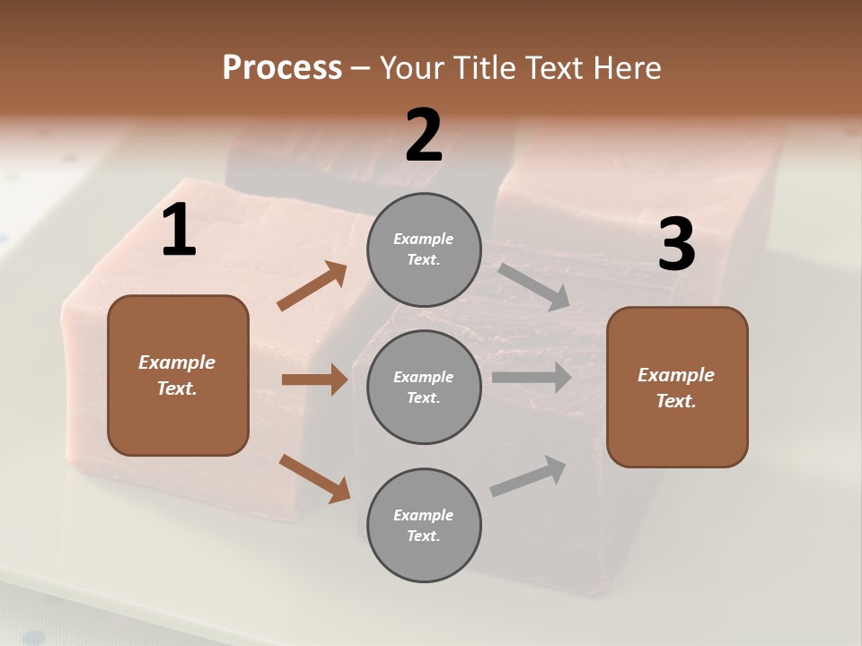 Butter Chocolate Fudge Fudge PowerPoint Template