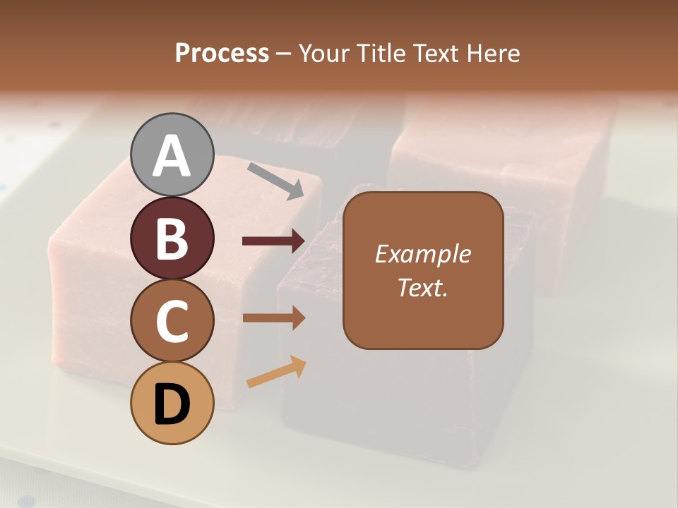 Butter Chocolate Fudge Fudge PowerPoint Template