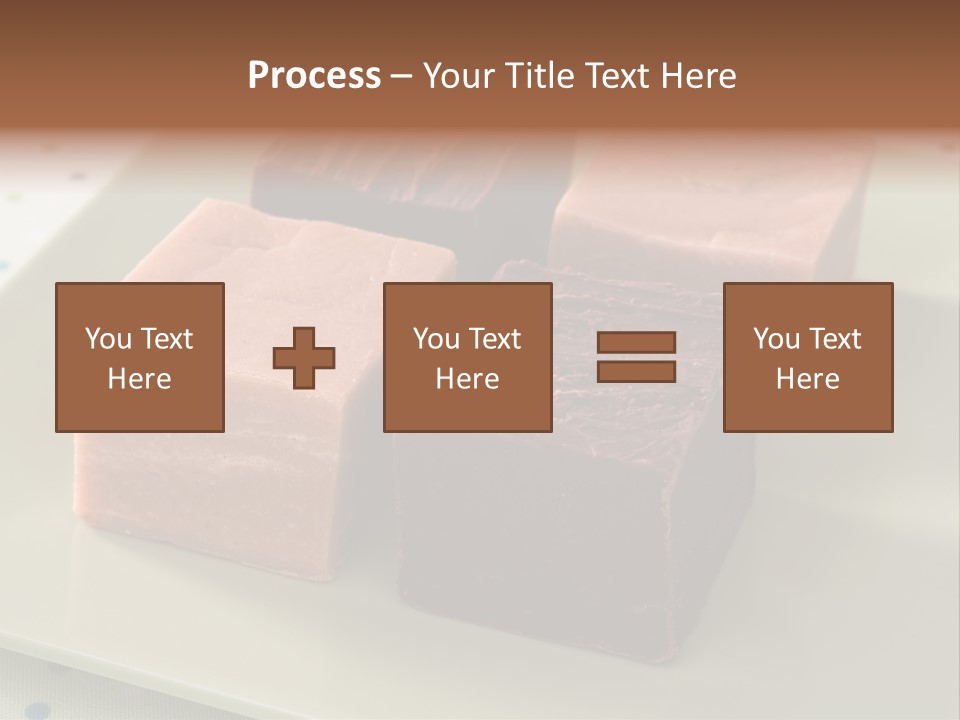 Butter Chocolate Fudge Fudge PowerPoint Template