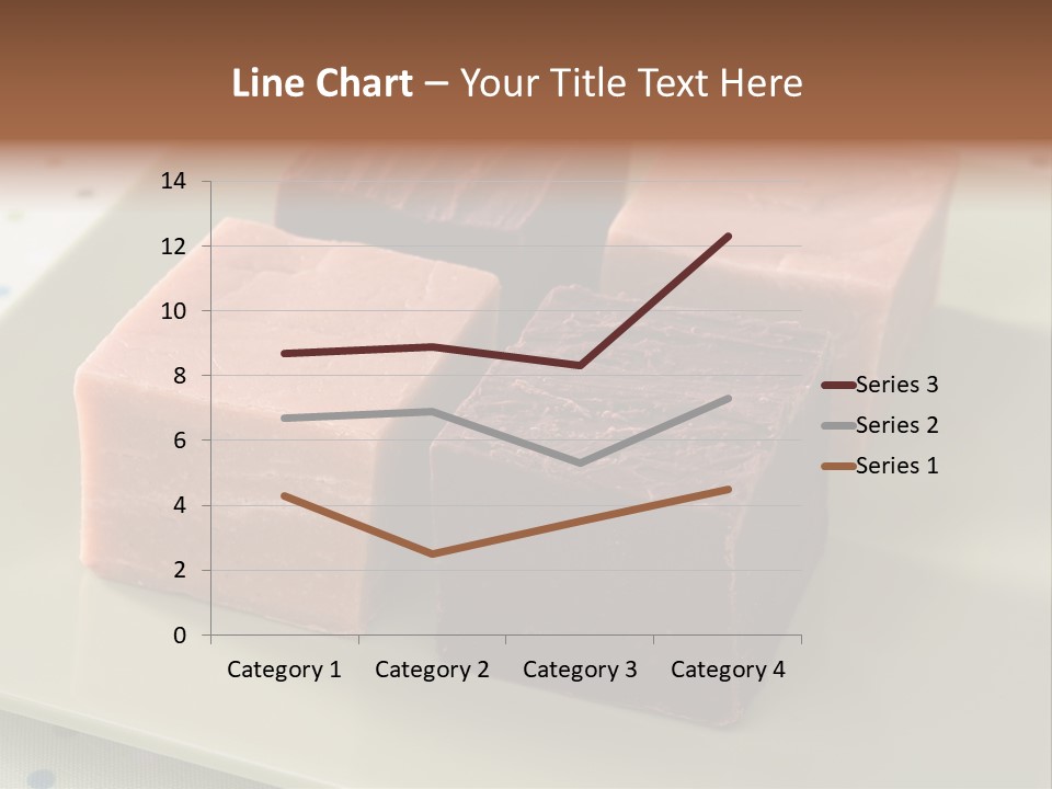 Butter Chocolate Fudge Fudge PowerPoint Template