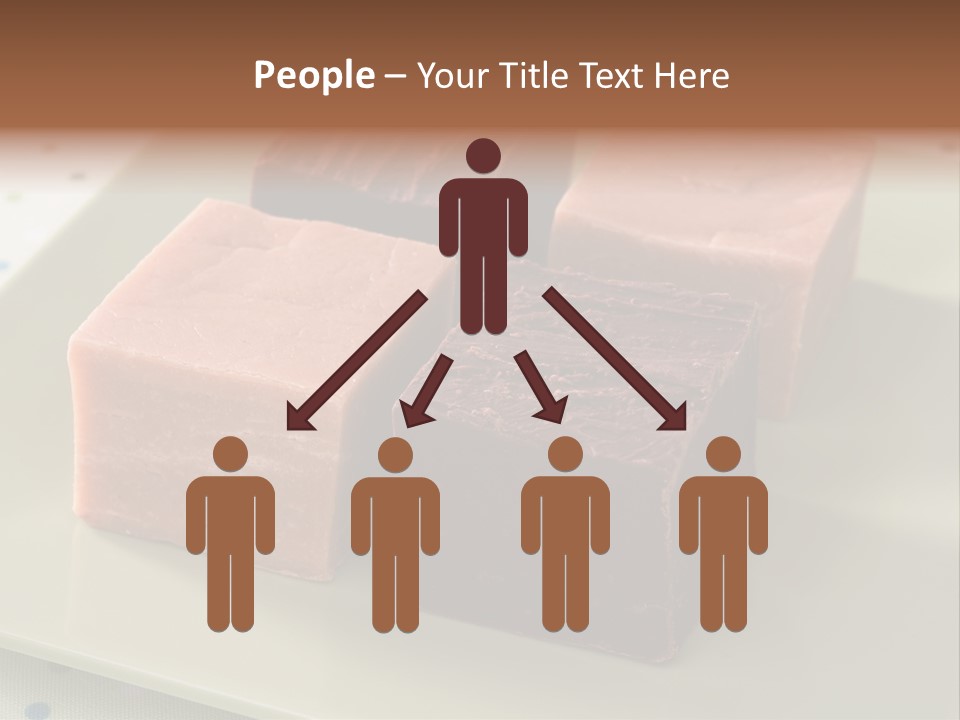 Butter Chocolate Fudge Fudge PowerPoint Template