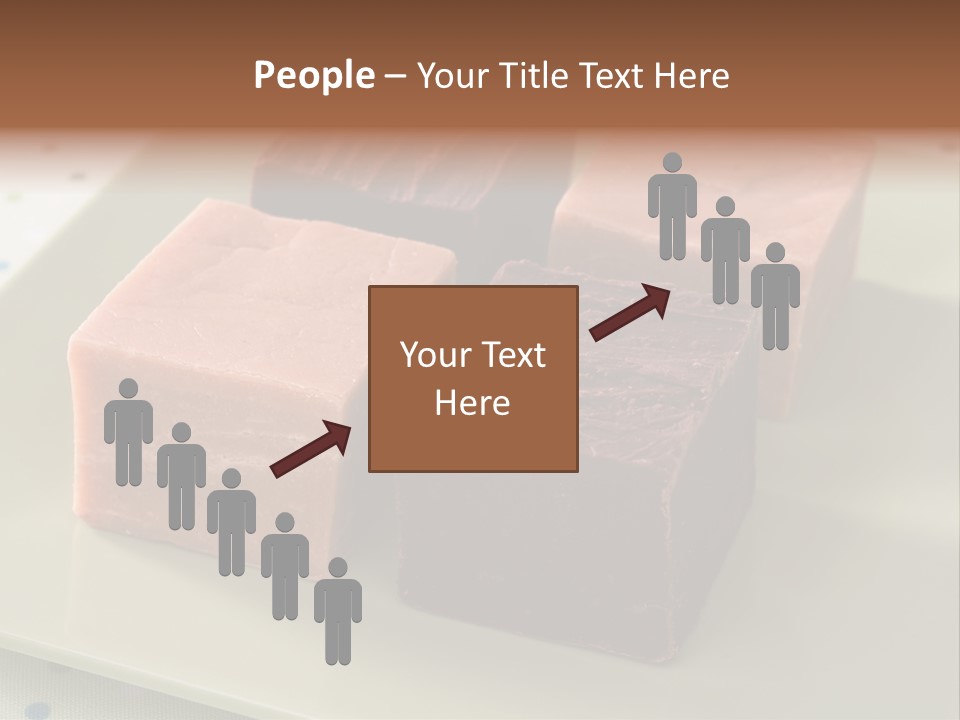 Butter Chocolate Fudge Fudge PowerPoint Template