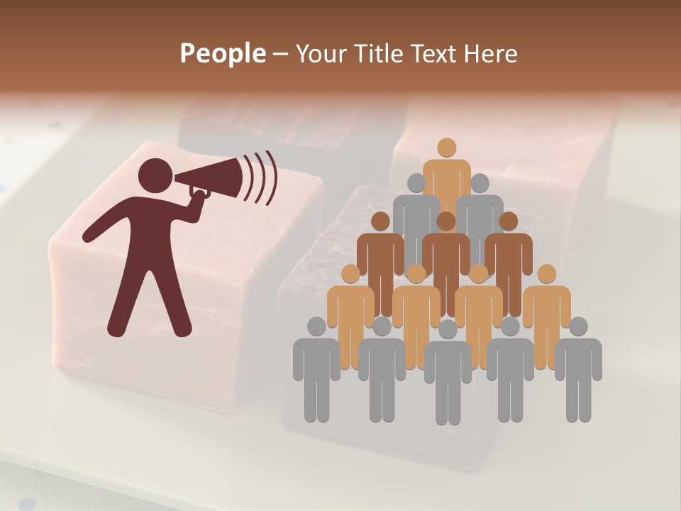 Butter Chocolate Fudge Fudge PowerPoint Template