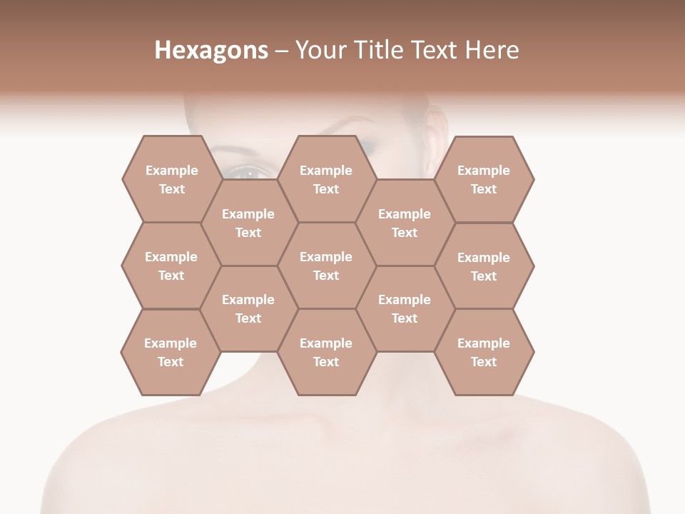 Face Hispanic White PowerPoint Template