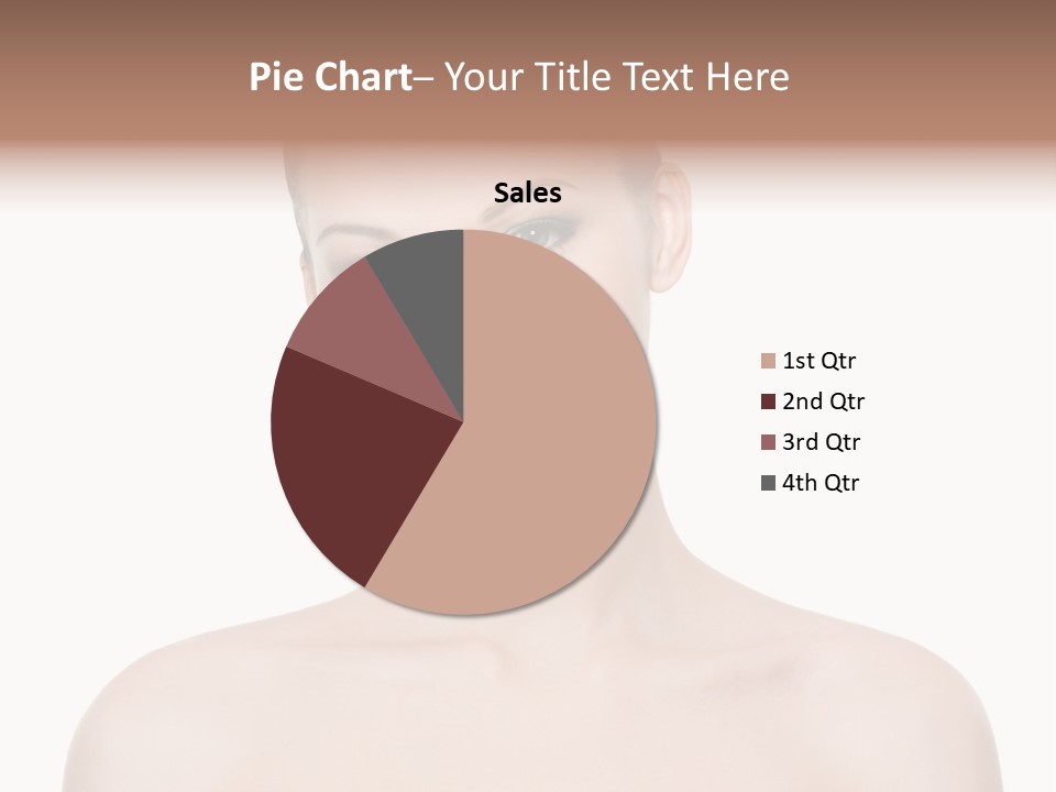 Face Hispanic White PowerPoint Template