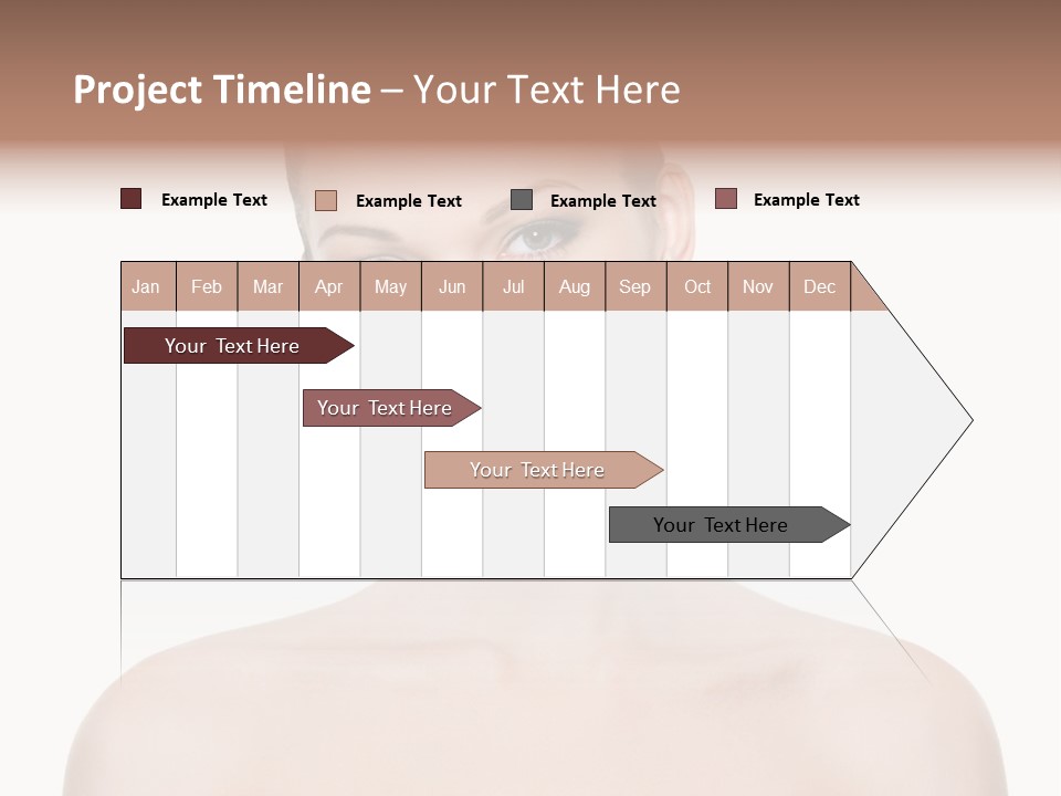 Face Hispanic White PowerPoint Template