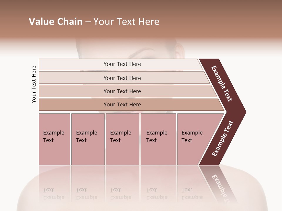 Face Hispanic White PowerPoint Template