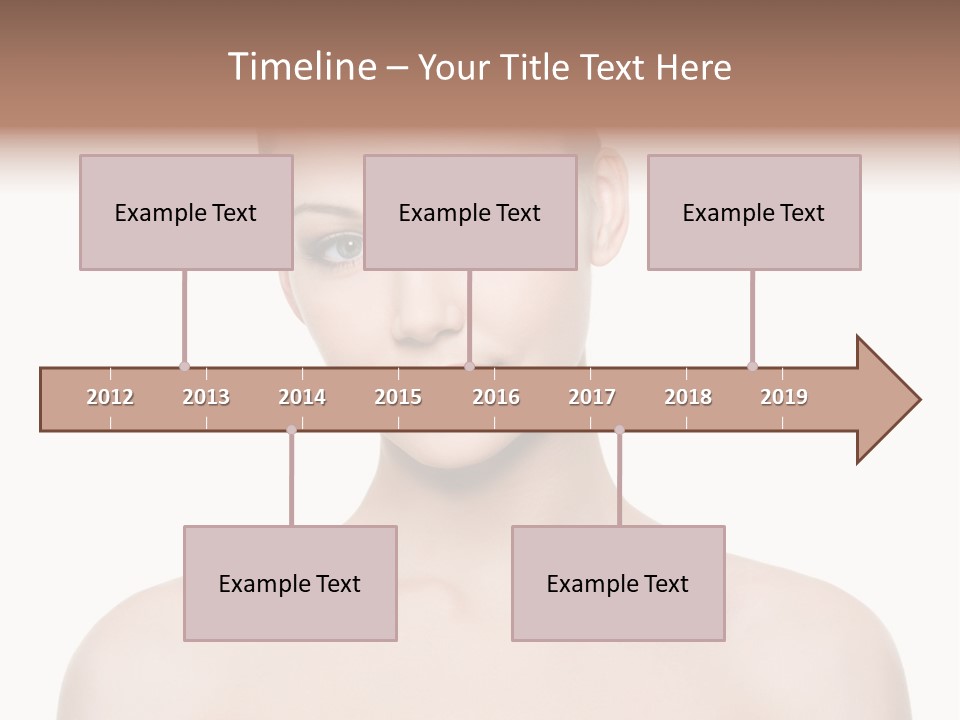 Face Hispanic White PowerPoint Template