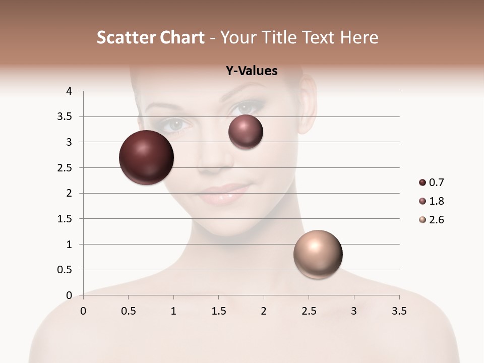 Face Hispanic White PowerPoint Template