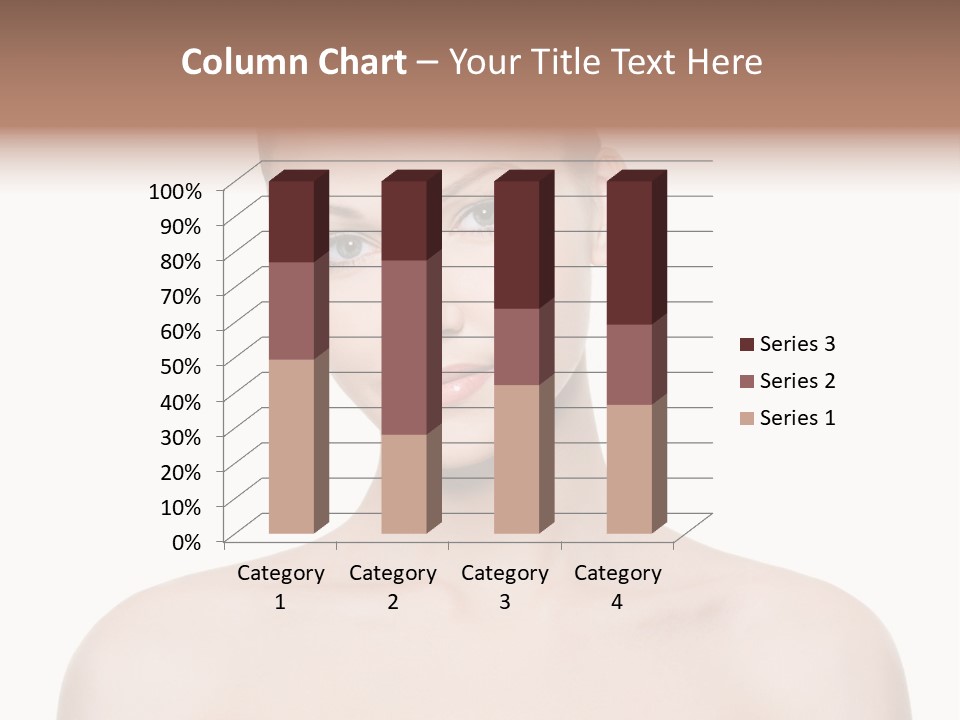 Face Hispanic White PowerPoint Template