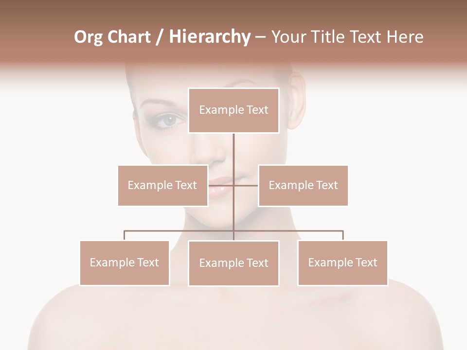 Face Hispanic White PowerPoint Template