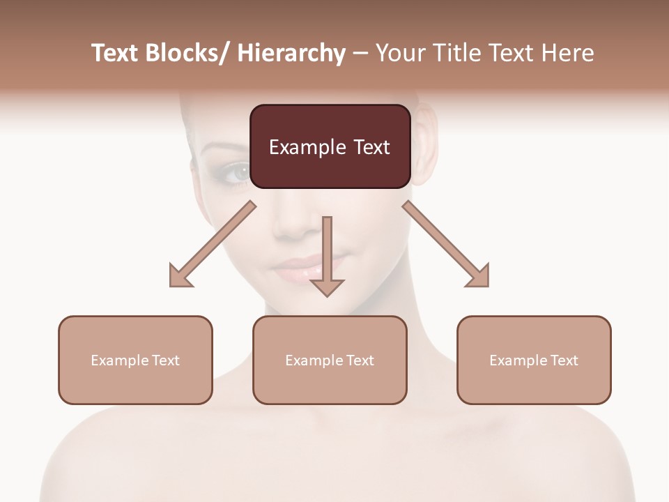 Face Hispanic White PowerPoint Template