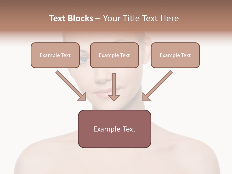 Face Hispanic White PowerPoint Template
