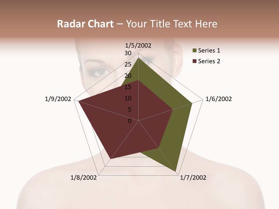 Face Hispanic White PowerPoint Template