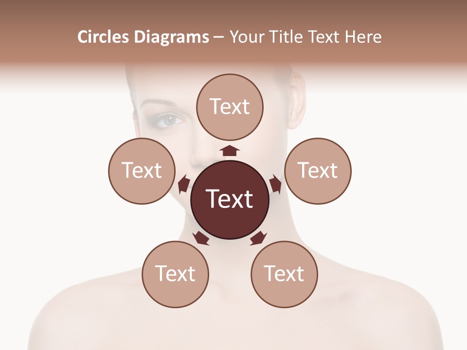 Face Hispanic White PowerPoint Template