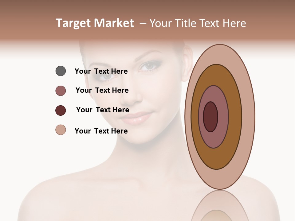 Face Hispanic White PowerPoint Template