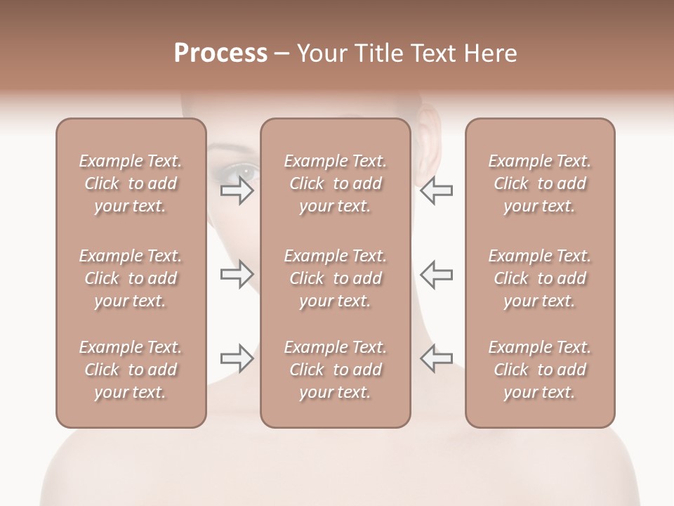 Face Hispanic White PowerPoint Template