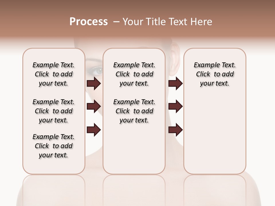 Face Hispanic White PowerPoint Template