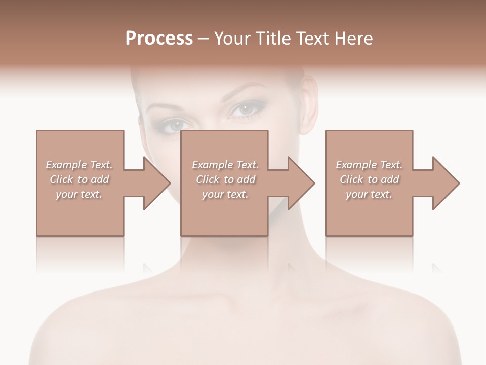 Face Hispanic White PowerPoint Template