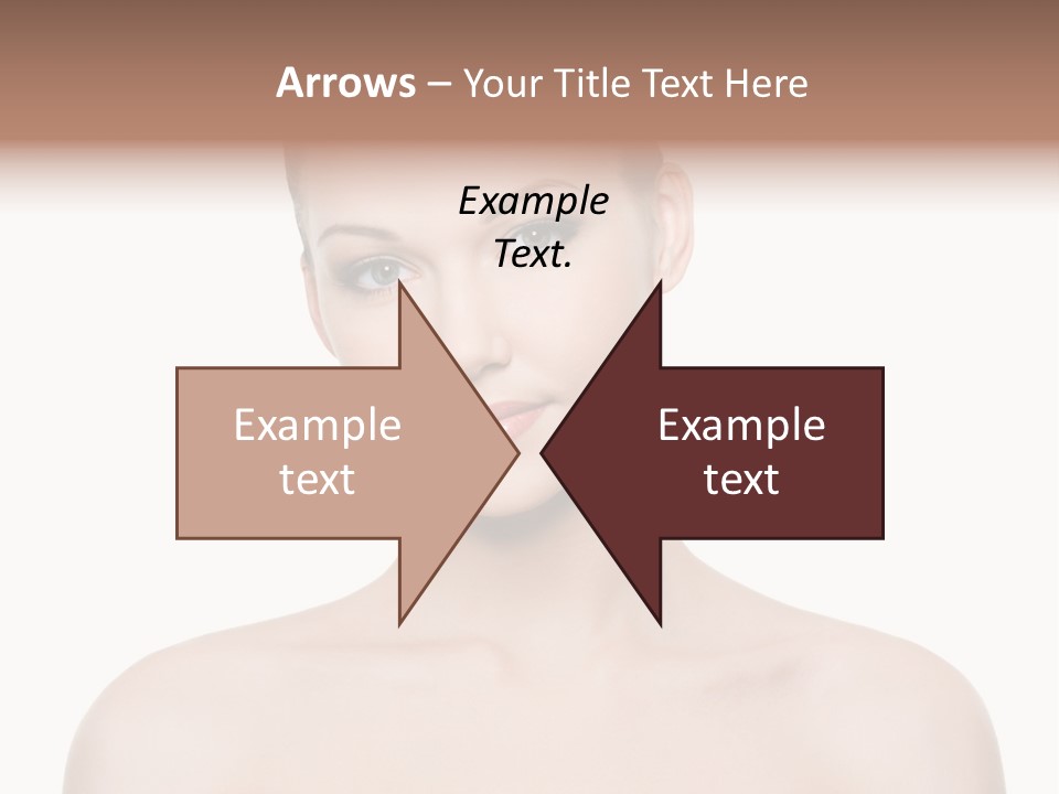 Face Hispanic White PowerPoint Template