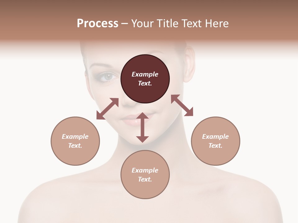 Face Hispanic White PowerPoint Template