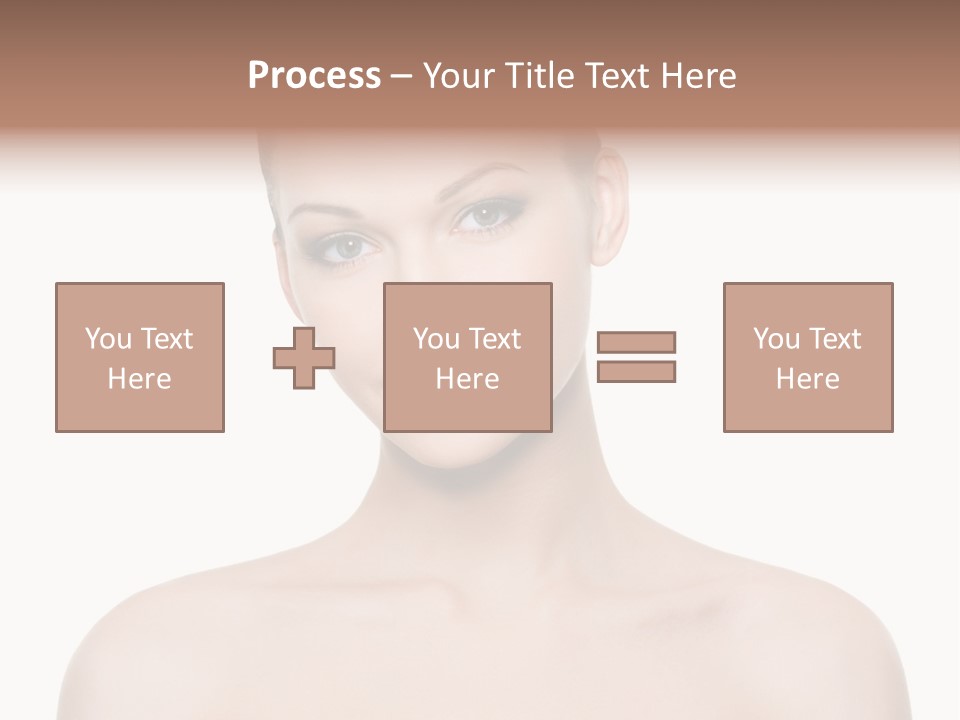 Face Hispanic White PowerPoint Template