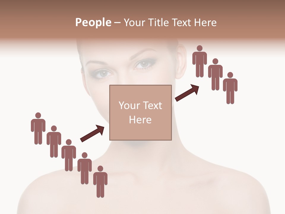 Face Hispanic White PowerPoint Template