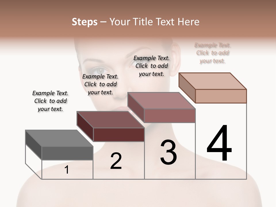 Face Hispanic White PowerPoint Template