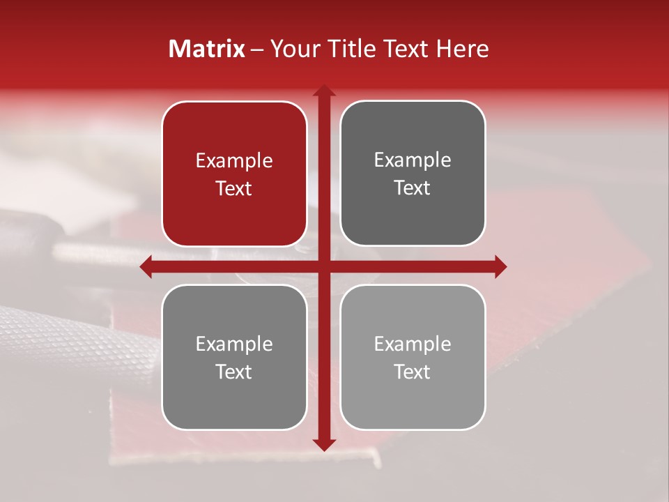 Knife Artisan Work PowerPoint Template