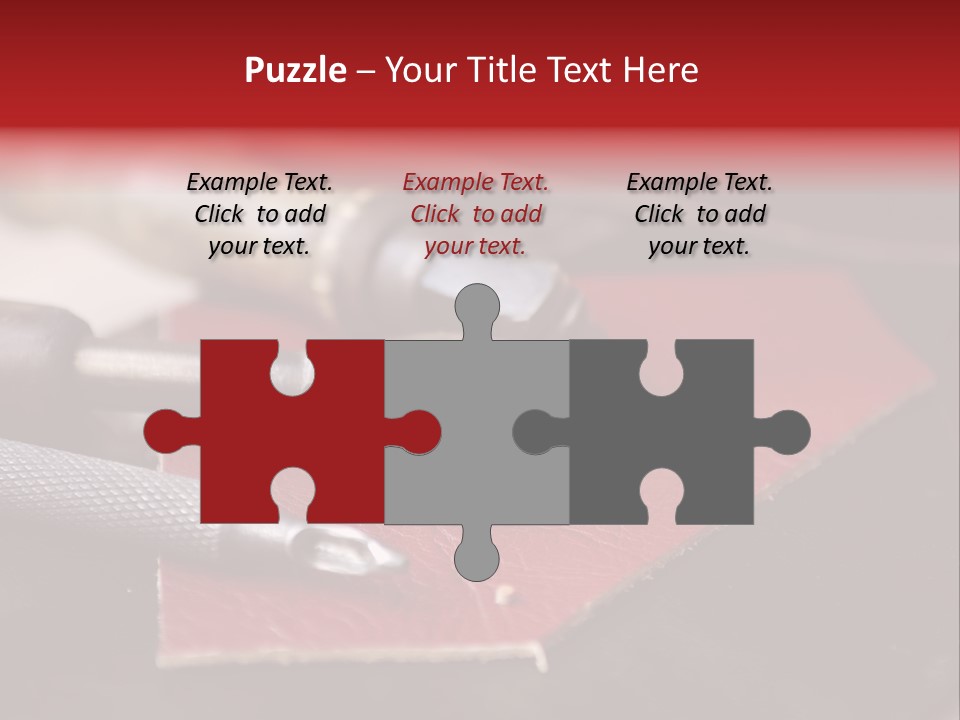 Knife Artisan Work PowerPoint Template