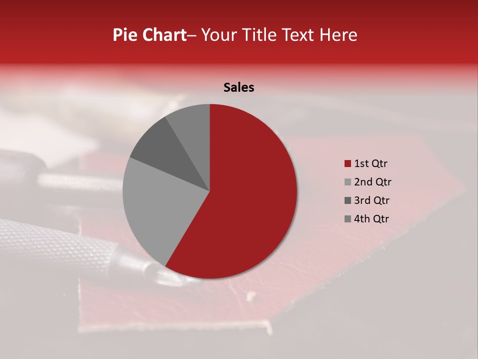 Knife Artisan Work PowerPoint Template