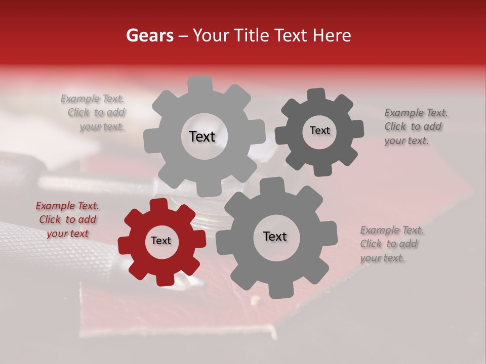 Knife Artisan Work PowerPoint Template