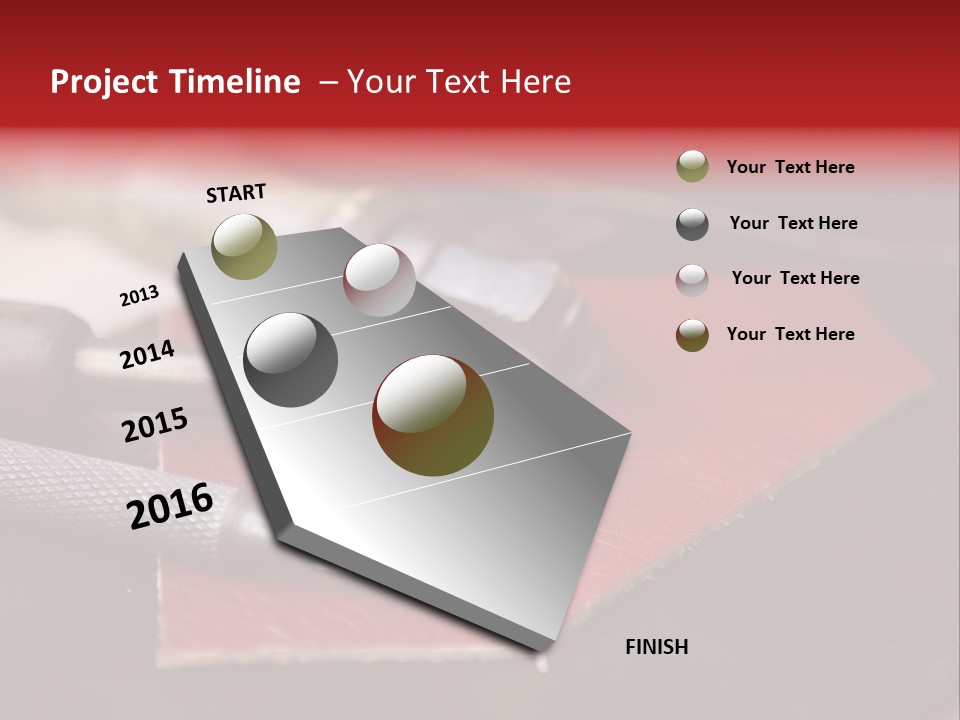 Knife Artisan Work PowerPoint Template