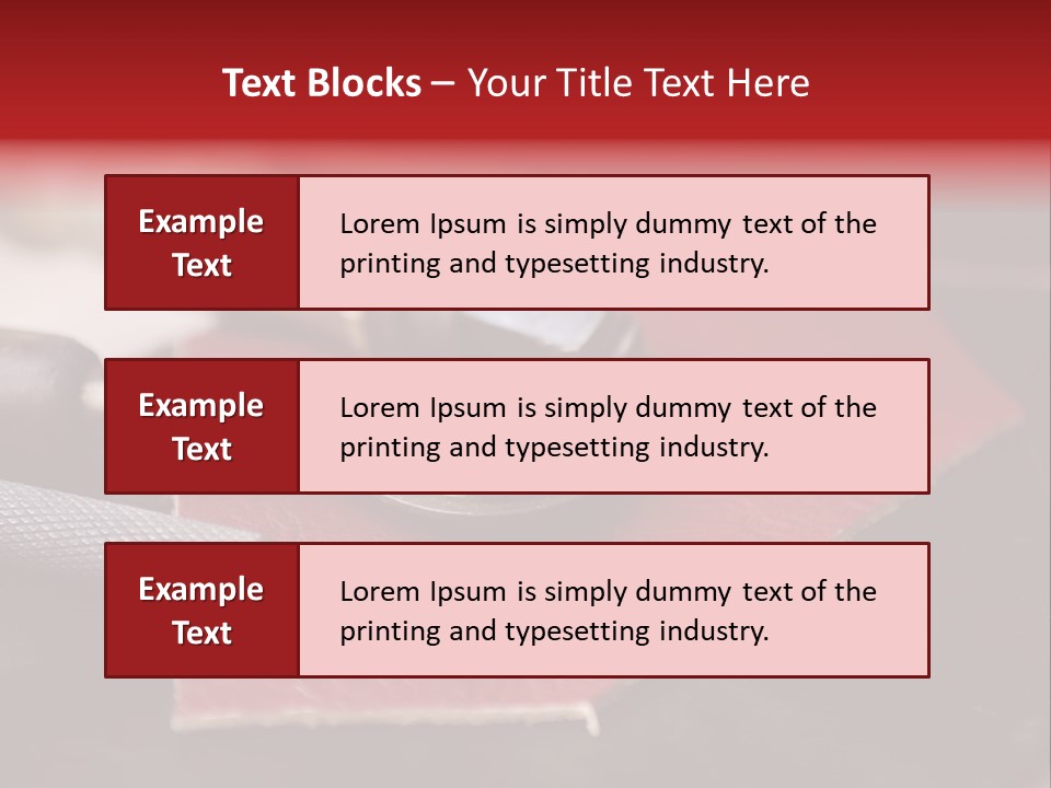Knife Artisan Work PowerPoint Template