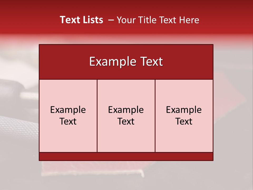 Knife Artisan Work PowerPoint Template
