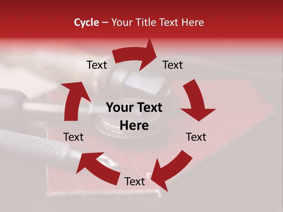 Knife Artisan Work PowerPoint Template