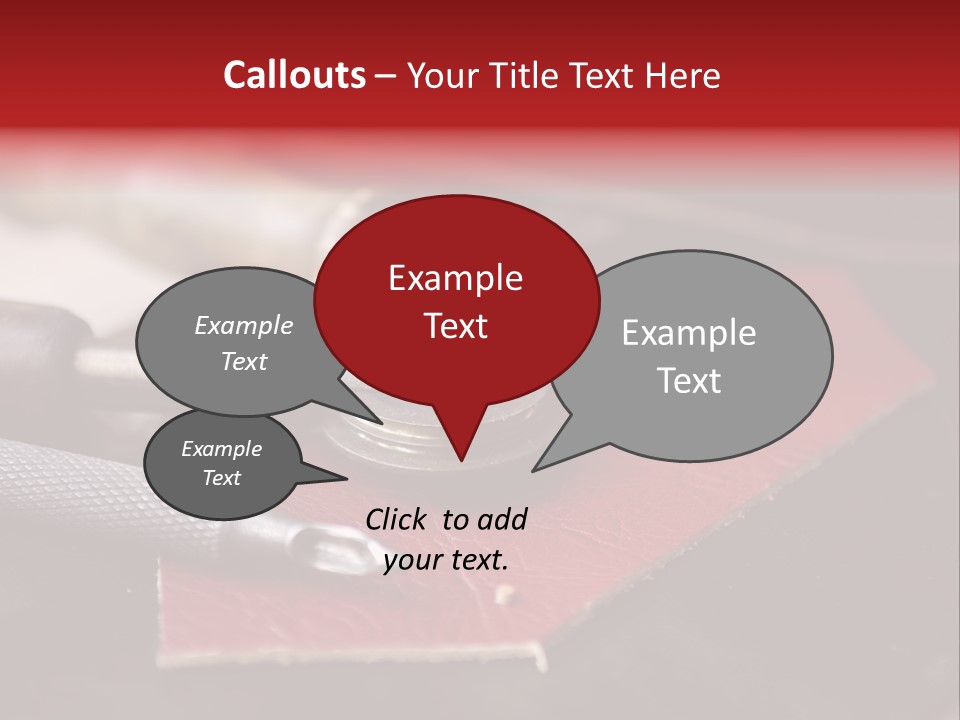 Knife Artisan Work PowerPoint Template