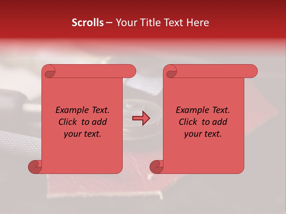 Knife Artisan Work PowerPoint Template