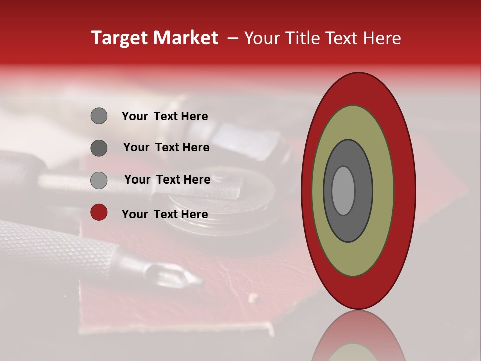 Knife Artisan Work PowerPoint Template