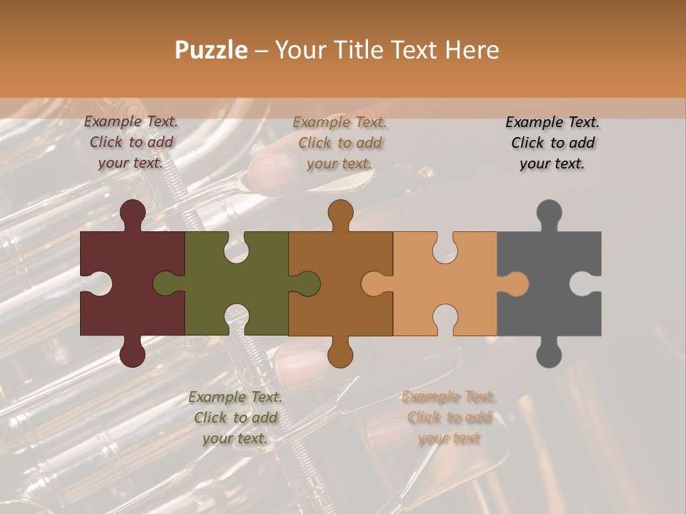 Focusing Music Occupation PowerPoint Template