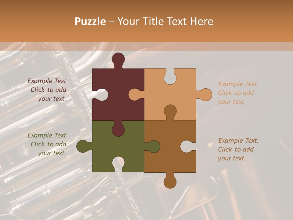 Focusing Music Occupation PowerPoint Template