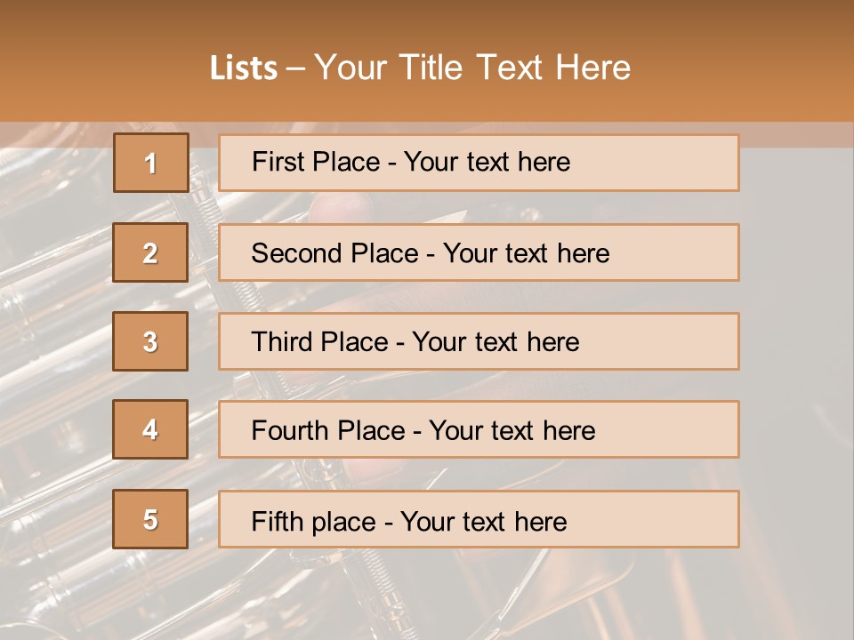 Focusing Music Occupation PowerPoint Template