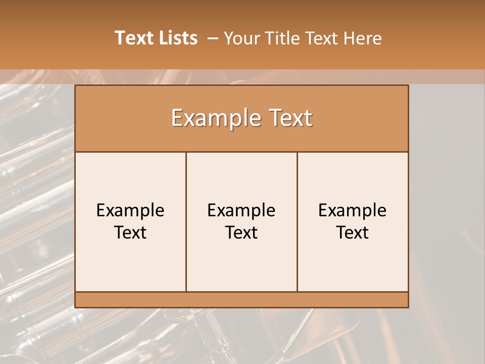 Focusing Music Occupation PowerPoint Template