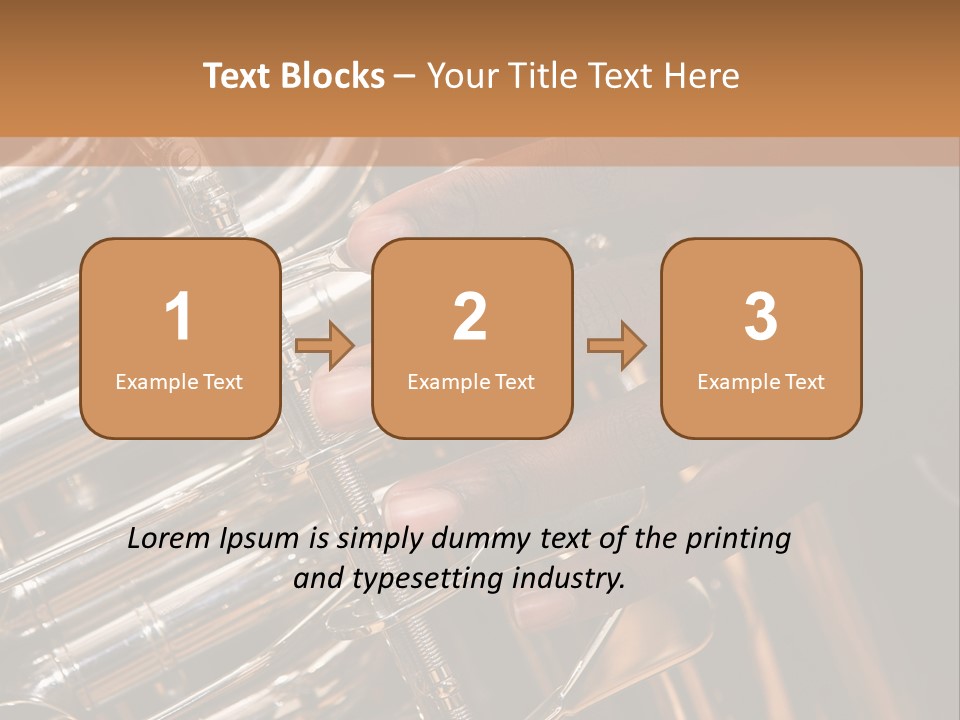 Focusing Music Occupation PowerPoint Template