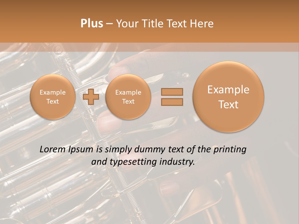 Focusing Music Occupation PowerPoint Template