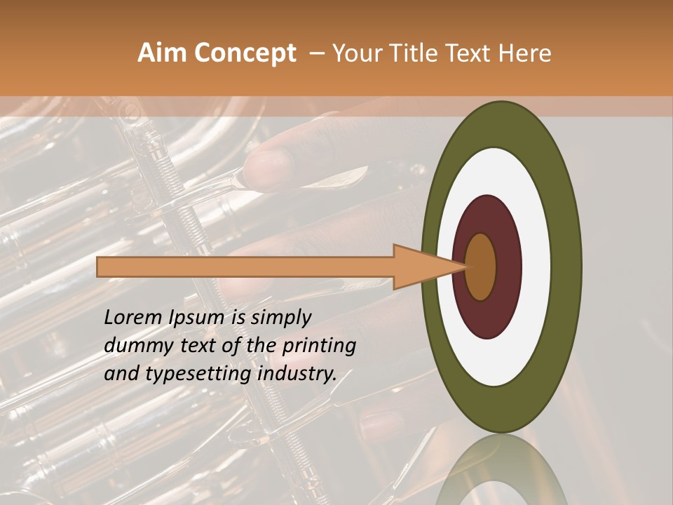 Focusing Music Occupation PowerPoint Template