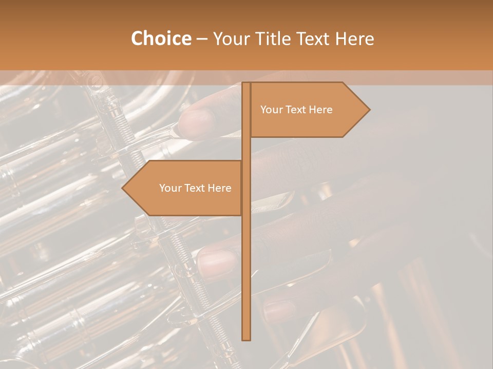 Focusing Music Occupation PowerPoint Template
